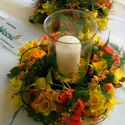 Blumen Weese - Tischschmuck